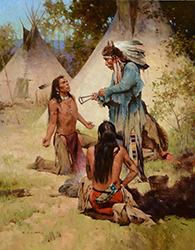 Loinclothed hobby; Obr�zek dne - the picture od the day - �awa rel - by David Mann ~ Brave Marks