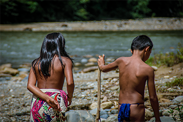 Loinclothed hobby; Obr�zek dne - the picture od the day - �awa rel - Panama, Kalu Yala Camp, photo by Marko Kojic