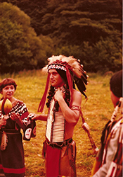Loinclothed hobby; Obr�zek dne - the picture od the day - �awa rel - Indi�ni z b�eh� Dunaje, rok 1984