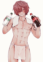 Loinclothed hobby; Obr�zek dne - the picture od the day - �awa rel - by Kamenakake   - Coca Cola ~ loinclothed