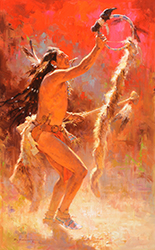 Loinclothed hobby; Obr�zek dne - the picture od the day - �awa rel - A Vision Through the Hoop ~ by Roy Andersen