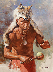 Loinclothed hobby; Obr�zek dne - the picture od the day - �awa rel - Coyote Spirit ~ 2022 ~ by  Z.  S.  Liang