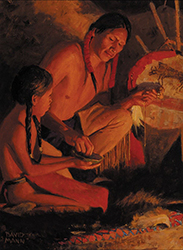 Loinclothed hobby; Obr�zek dne - the picture od the day - �awa rel - Finishing Touch ~ by David Mann