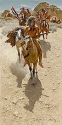 Loinclothed hobby; Obr�zek dne - the picture od the day - �awa rel - After the Raid ~ 1989 ~ by Frank McCarthy