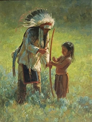 Loinclothed hobby; Obr�zek dne - the picture od the day - �awa rel - Father's Pride ~ by William J. Kalwick, Jr. 