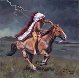 Loinclothed hobby; Obr�zek dne - the picture od the day - �awa rel - Prairie Thunder ~ 2022 ~ by R.S. Riddick