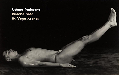 Loinclothed hobby; Obr�zek dne - the picture od the day - �awa rel - Buddha Bose, 84 yoga asanas ~ 1938