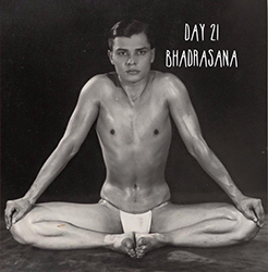 Loinclothed hobby; Obr�zek dne - the picture od the day - �awa rel - Buddha Bose, 84 yoga asanas ~ 1938