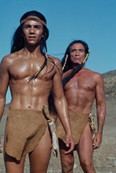 Loinclothed hobby; Obr�zek dne - the picture od the day - �awa rel -  Native american reenacting