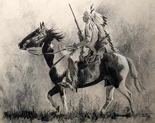 Loinclothed hobby; Obr�zek dne - the picture od the day - �awa rel - art of Jason Lee Tako ~ Proud Prancer