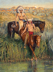 Loinclothed hobby; Obr�zek dne - the picture od the day - �awa rel - Blood Brothers - art of Joe Wayne