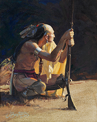 Loinclothed hobby; Obr�zek dne - the picture od the day - �awa rel - Art of John Buxon