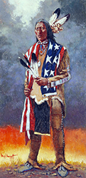 Loinclothed hobby; Obr�zek dne - the picture od the day - �awa rel - Native American Chief - art of   No�l Daggett