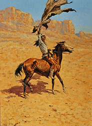 Loinclothed hobby; Obr�zek dne - the picture od the day - �awa rel - The Buffalo Signal ~ 1968 - art of Ernest Berke