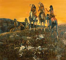 Loinclothed hobby; Obr�zek dne - the picture od the day - �awa rel - Searching - art of Ernest Berke