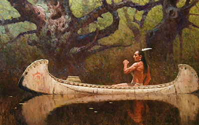 Loinclothed hobby; Obr�zek dne - the picture od the day - �awa rel - Deep In The Woods - art of Z. S. Liang