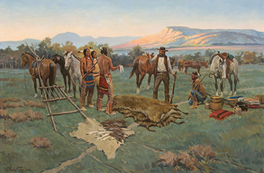 Loinclothed hobby; Obr�zek dne - the picture od the day - �awa rel - The Traders - art of Nicholas Firfires