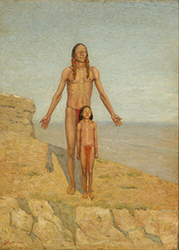 Loinclothed hobby; Obr�zek dne - the picture od the day - �awa rel - Prayer to the Spirit - art of Edwin Willard Deming