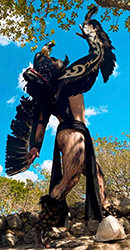Loinclothed hobby; Obr�zek dne - the picture od the day - �awa rel -  Loinclothed dancer