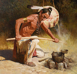 Loinclothed hobby; Obr�zek dne - the picture od the day - �awa rel - Power of the Bow Maker, art of Z.S. Liang