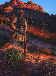 Loinclothed hobby; Obr�zek dne - the picture od the day - �awa rel - Apache, art of Michael Haynes