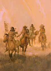 Loinclothed hobby; Obr�zek dne - the picture od the day - �awa rel - Out of the Sun, art of Kenneth Pauling Riley