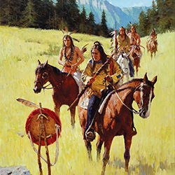 Loinclothed hobby; Obr�zek dne - the picture od the day - �awa rel - The Warning Sign, art of Z.S. Liang