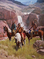Loinclothed hobby; Obr�zek dne - the picture od the day - �awa rel - Where the Rivers Begin, art of Z.S. Liang
