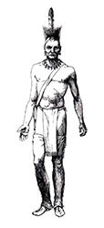Loinclothed hobby; Obr�zek dne - the picture od the day - �awa rel - Loinclothed warrior or hunter