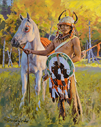 Loinclothed hobby; Obr�zek dne - the picture od the day - �awa rel - Crow Autumn, art of David Yorke