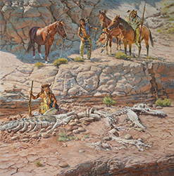 Loinclothed hobby; Obr�zek dne - the picture od the day - �awa rel - Bones Of The Ancients, art of David Yorke