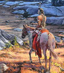 Loinclothed hobby; Obr�zek dne - the picture od the day - �awa rel - Trail Of Shadows, art of David Yorke