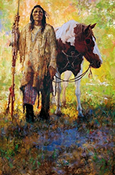 Loinclothed hobby; Obr�zek dne - the picture od the day - �awa rel - He Rode Over his Enemy ~ 1998, art of Howard Terpning