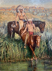 Loinclothed hobby; Obr�zek dne - the picture od the day - �awa rel - The Mesengers, art of Joe Wayne