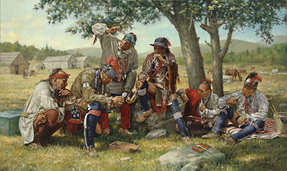 Loinclothed hobby; Obr�zek dne - the picture od the day - �awa rel - A Little Help From the Sun, art of Robert Griffing