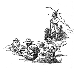 Loinclothed hobby; Obr�zek dne - the picture od the day - �awa rel - Native americans in art ~ 1/4