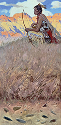 Loinclothed hobby; Obr�zek dne - the picture od the day - �awa rel -  art of John Moyers - A Legacy In Layers