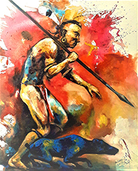 Loinclothed hobby; Obr�zek dne - the picture od the day - �awa rel - art of Sorei Keishing - Focus