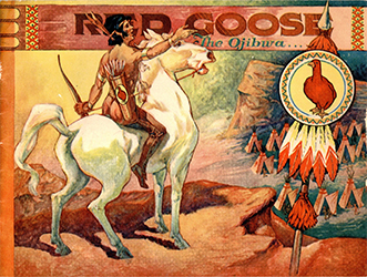 Loinclothed hobby; Obr�zek dne - the picture od the day - �awa rel - Red Goose, The Ojibwa ~ 1931