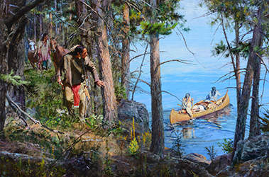 Loinclothed hobby; Obr�zek dne - the picture od the day - �awa rel - D. Edward Kucera - The Forest is Watching ~ 2016