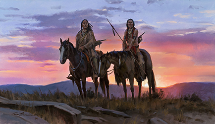 Loinclothed hobby; Obr�zek dne - the picture od the day - �awa rel - Tom Browning - red Sun & red loincloth