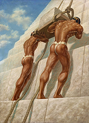 Loinclothed hobby; Obr�zek dne - the picture od the day - �awa rel -  George Quaintance  - The Pyramid Builders