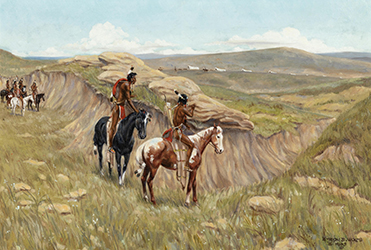 Loinclothed hobby; Obr�zek dne - the picture od the day - �awa rel - Byron B. Wolfe, - Wagon Watchers ~ 1965
