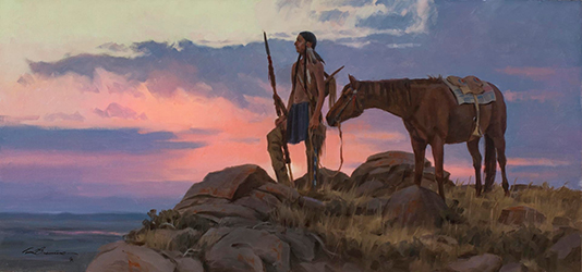 Loinclothed hobby; Obr�zek dne - the picture od the day - �awa rel - Tom Browning - Lone Sentinel