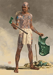 Loinclothed hobby; Obr�zek dne - the picture od the day - �awa rel - Ossi Hiekkala - Jaramoor the Potter