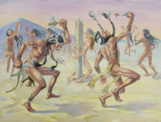 Loinclothed hobby; Obr�zek dne - the picture od the day - �awa rel -  Sacrificial Ritual Dance - Tom Jones