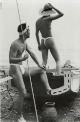 Loinclothed hobby; Obr�zek dne - the picture od the day - �awa rel -  Two in rokushaku