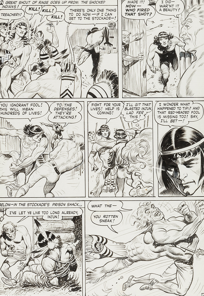 Art of Frank Frazetta ~ Charles Starrett as the Durango Kid #2 Story