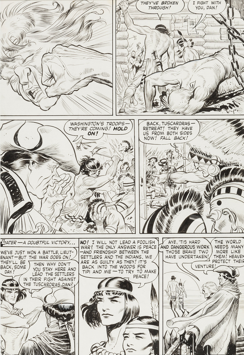 Art of Frank Frazetta ~ Charles Starrett as the Durango Kid #2 Story