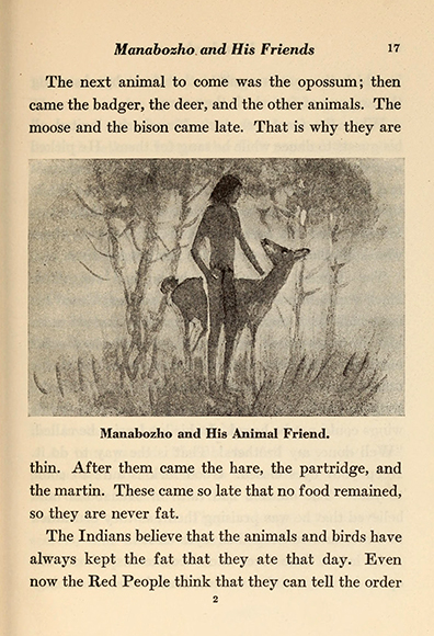 Art of Edwin Willard Deming ~  Manabozho, the Indian's story of Hiawatha